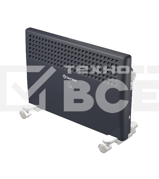 Конвектор Thermex Cozy 1,5 черный, 1500 Вт, 20 м2, термостат