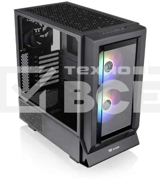 Компьютерный корпус Thermaltake Ceres 350 MX черный без БП E-ATX 2x140mm 2xUSB3.0 audio bott PSU