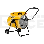 Тепловая пушка Denzel SFH-15000, 400 В, желтый, 120/9000/15000 Вт, 150 м2, термостат, фото16