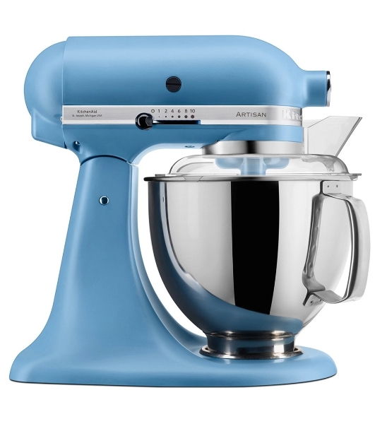 Настольный миксер с откидным блоком KitchenAid 5KSM175PSEVB Artisan 4.8 л, синий бархат