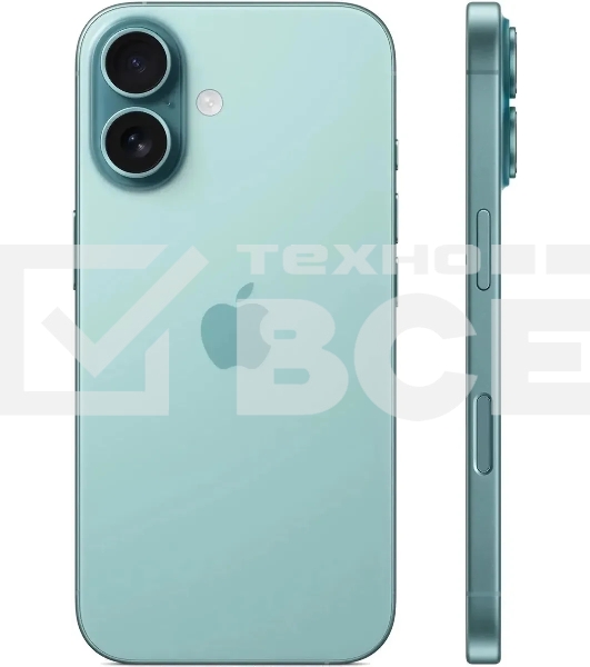 Смартфон Apple iPhone 16 128Gb MYED3HN/A TEAL Apple