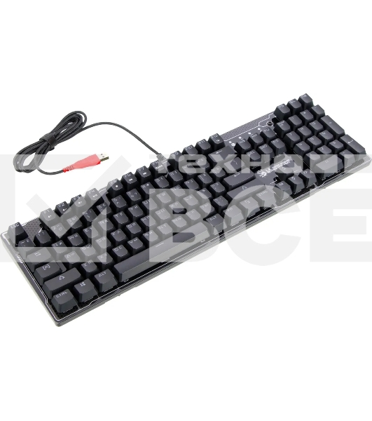 Клавиатура Bloody B810R проводная, USB Type-A, чёрный