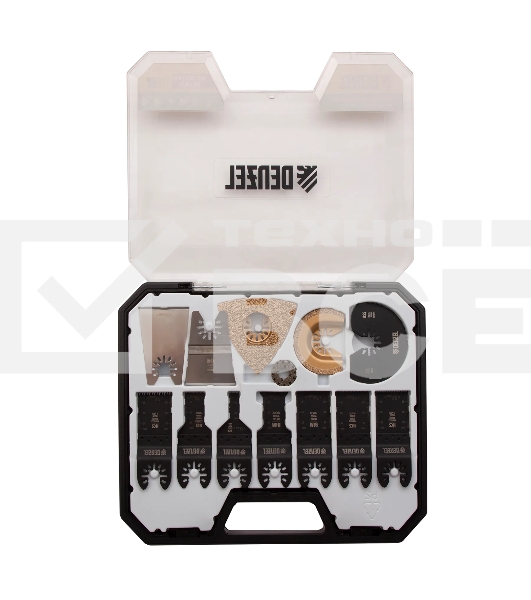 Набор насадок для МФИ Denzel универсальный, 15 шт.