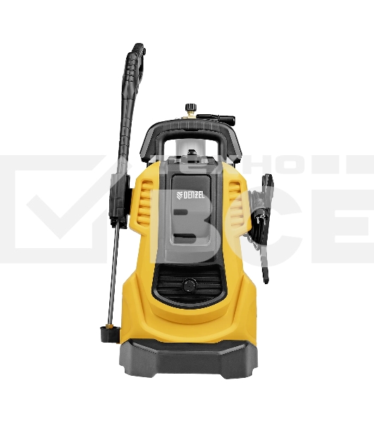 Моечная машина высокого давления Denzel R-230iD, 3300 Вт, 230 бар, 600 л/ч, асинх. двиг., бараб.