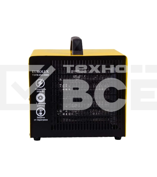 Тепловая электрическая пушка ТЭПК-EU-3000 (керам.нагревательный элемент