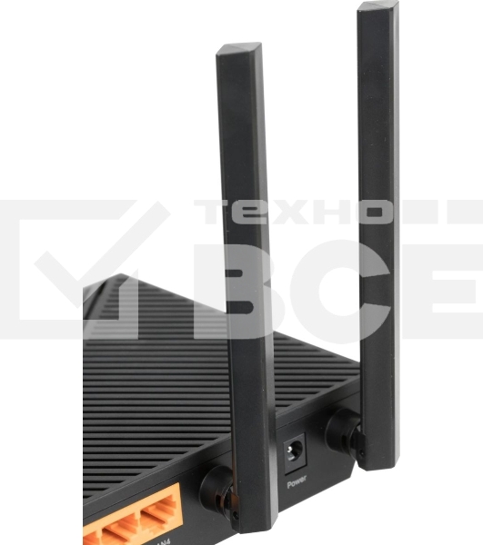 Роутер беспроводной TP-Link Archer AX55 AX3000 10/100/1000BASE-TX черный