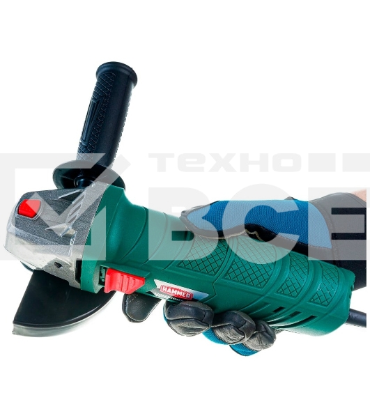 Угловая шлифовальная машина Haммer Flex USM1050A 28444 УШМ 1050Вт 4000-11000об/мин 125мм