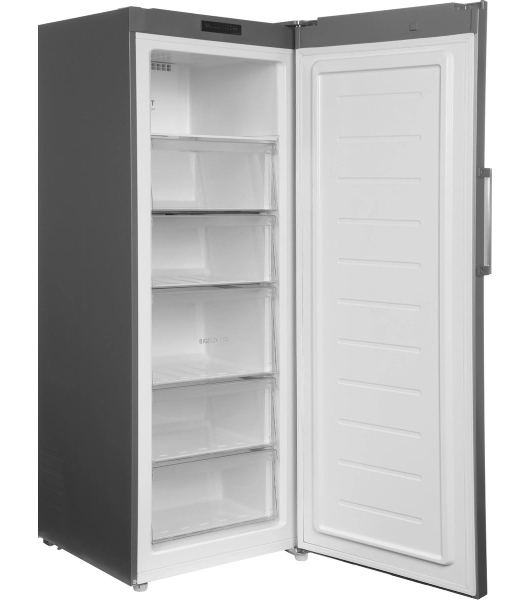 Морозильная камера Haier HF-284SG, серебристый, 255л, 5 ящиков