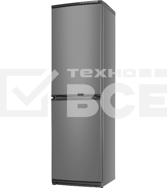 Холодильник Atlant ХМ-6025-060 мокрый асфальт двухкамерный 225/139л морозилка снизу