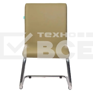 Кресло офисное Бюрократ CH-250-V зеленый искусственная кожа полозья