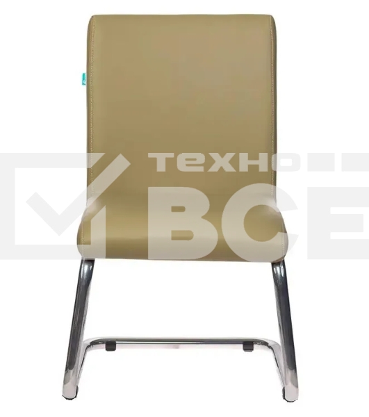 Кресло офисное Бюрократ CH-250-V зеленый искусственная кожа полозья