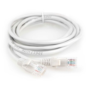 Патч-корд CCA light UTP Гарнизон PC-UTP-5e-2 cat.5e, 2м, литой, многожильный серый
