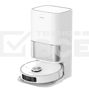 Робот-пылесос Dreame RLS6LADC L10s Ultra белый, 75 Вт, 5200 мАч Li-Ion, уборка сухая/влажная, пылесборник контейнер 0.35 л