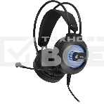 Наушники с микрофоном Оклик HS-L300G Black черный 2.2м мониторные USB оголовье (1796949), фото3