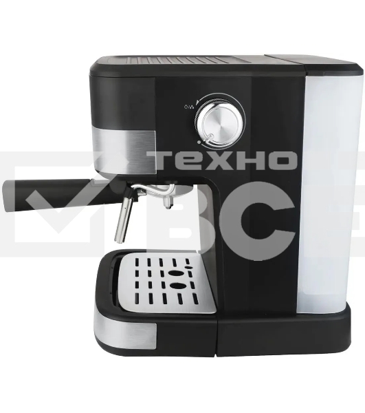 Кофеварка рожковая Centek CT-1171 черный, исп. кофе - молотый, 1.5 л, 1200 Вт, 20 Бар