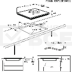 Индукционная варочная панель Electrolux LIV63431BW независимая, белый, фото4