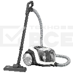 Пылесос Eurostek EVC-4516 серебристый, 500/2800 Вт, уборка сухая, пылесборник - контейнер, 3 л, фото7