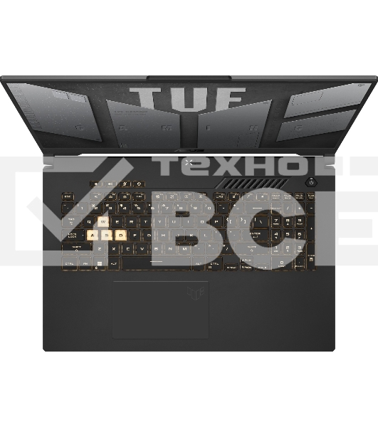 Ноутбук ASUS TUF Gaming F17 FX707ZC4-HX119 серый 90NR0GX1-M008D0 17.3