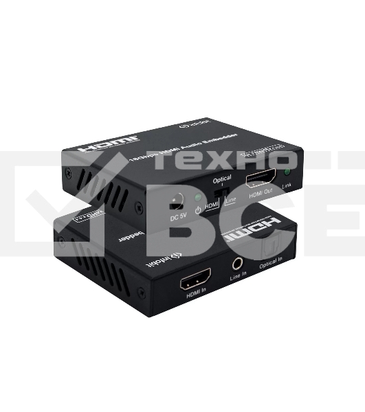 Эмбеддер HDMI 4K60 Infobit [iTrans AE01] HDCP 2.2, RCA и оптический выход