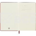 Еженедельник Moleskine ACADEMIC WKNT Large 130х210мм датир.18мес 208стр. красный, фото3