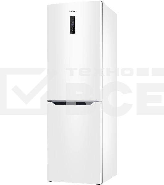 Холодильник Atlant ХМ-4621-109-NW белый двухкамерный 235/94л морозилка снизу, No Frost