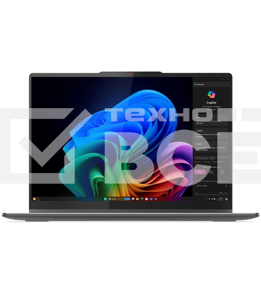 Ноутбук Lenovo Yoga 7 16ILL10 Core Ultra 7 256V 16Gb SSD1Tb Intel Arc 140V 16' OLED Touch 2.8K (2880x1800) без ОС grey WiFi BT Cam (83JT0028RK)