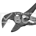 Клещи переставные Denzel кнопочный механизм, обливные рукоятки, сантехнические, 250 мм, фото3