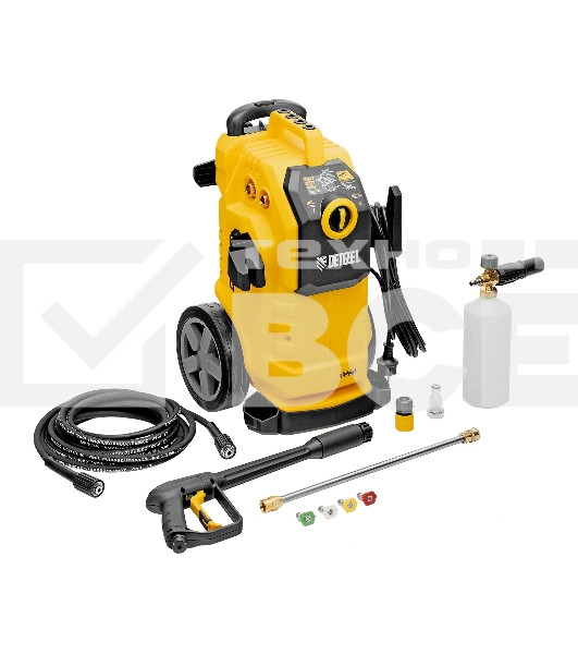 Моечная машина высокого давления Denzel K 90 Power, 3100 Вт, 220 бар, 600 л/ч, асинх. двиг.