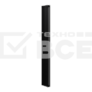 Дизайн-радиатор Royal Thermo Shift R22 C2180 - 06 секц. RAL9005m