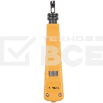 Инструмент обжимной Hyperline WRline WR-914B Укладчик для витой пары, ударный, регулируемый , фото 1