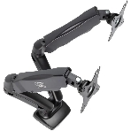 Кронштейн для мониторов Arm Media LCD-T22 черный 15'-32' макс.14кг настольный поворот и наклон верт.перемещ., фото11