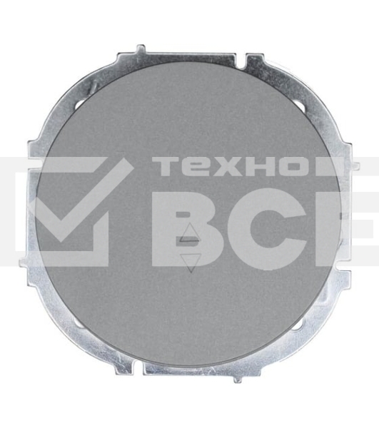 Выключатель проходной 1-кл. СП OSEN 10А IP20 механизм серый матовый LEZARD 743-7488-105