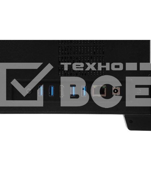 Моноблок IRU P233 23.8' Full HD i3 1220P (3.3) 16Gb SSD 512Gb CR Windows 11 Pro 64 GbitEth WiFi BT 90W Cam черный 1920x1080