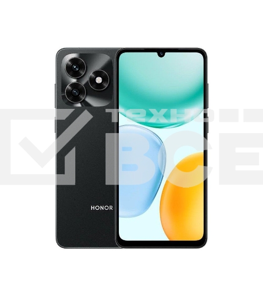 Смартфон HONOR X5C 4+64Gb чёрный (5109BYEY)