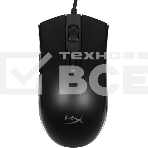 Мышь проводная HyperX Pulsfire Core черный, 6200 dpi, USB, кнопки - 7, фото 1