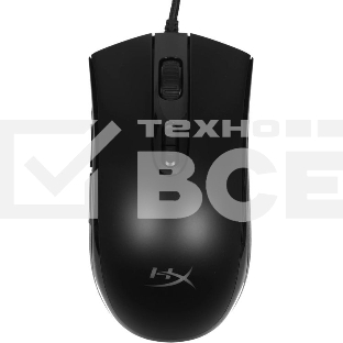 Мышь проводная HyperX Pulsfire Core черный, 6200 dpi, USB, кнопки - 7