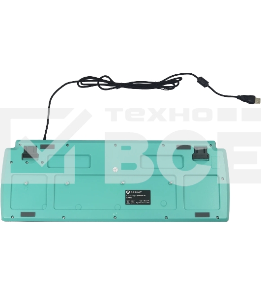 Клавиатура Raskat KG001 проводная, USB Type-A, серый