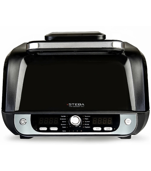 Аэрогриль Steba AG 6000 AirChef черный, 1750 Вт, 10.1 л, кнопки, 11 программ