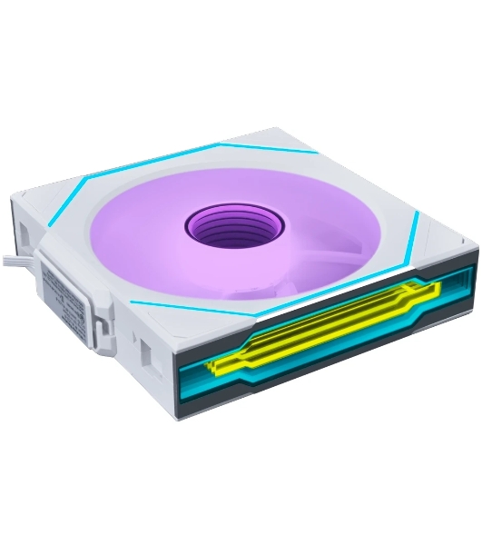 Вентилятор для корпуса Lian-Li Uni Fan SL-INF Wireless 120 ARGB 120х122.1x28 белый 4-pin 29.2дБ (G99.12SLIN1W1W.R0) Ret