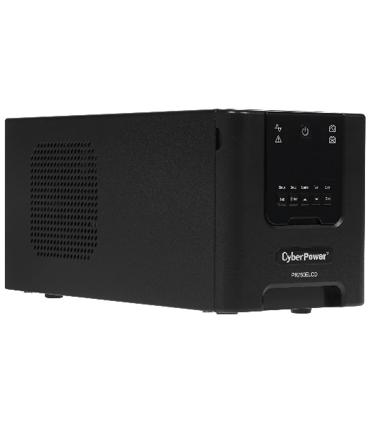 Источник бесперебойного питания CyberPower PR750ELCD 750 ВА/675 Вт/USB/RJ-11/RJ-45/6 x IEC 320 C13 (компьютерная)
