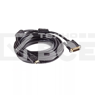 Кабель HDMI AM/DVI(24+1)M, 7.5м, CU, 1080P@60Hz, 2F, VCOM <CG484GD-7.5M>