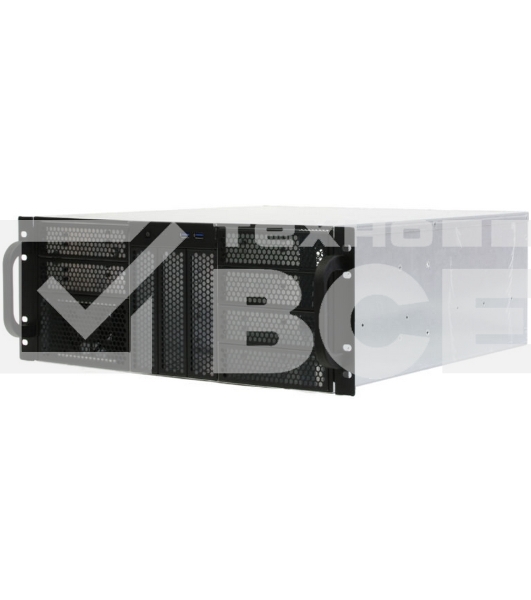 Компьютерный корпус Procase RE411-D11H0-FE-65 Корпус 4U server case,11x5.25+0HDD,черный,без блока питания,глубина 650мм,MB EATX 12