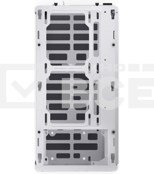 Корпус JONSBO D40 White без БП, боковая панель из закаленного стекла, mini-ITX, micro-ATX, ATX, белый