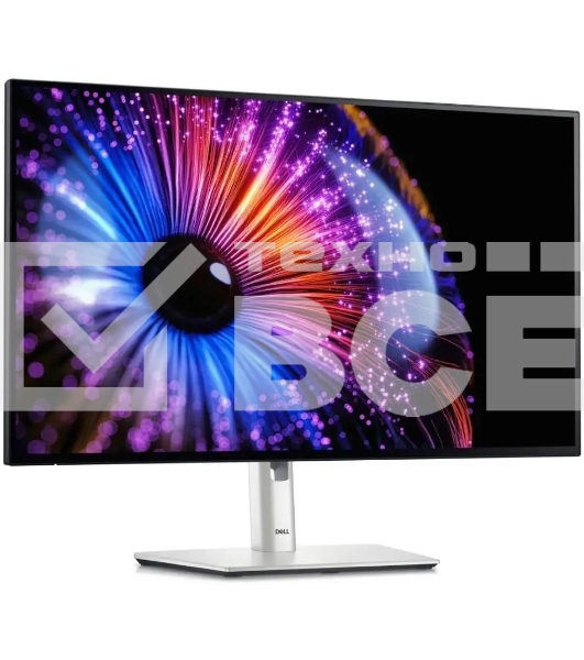 Монитор 27' Dell UltraSharp U2724DE IPS 2560x1440, 120 Гц, 5 мс, 16:9, 350 кд/м², 1xHDMI, 1xDP, 1xThunderbolt 4, 6xUSB, серебристый