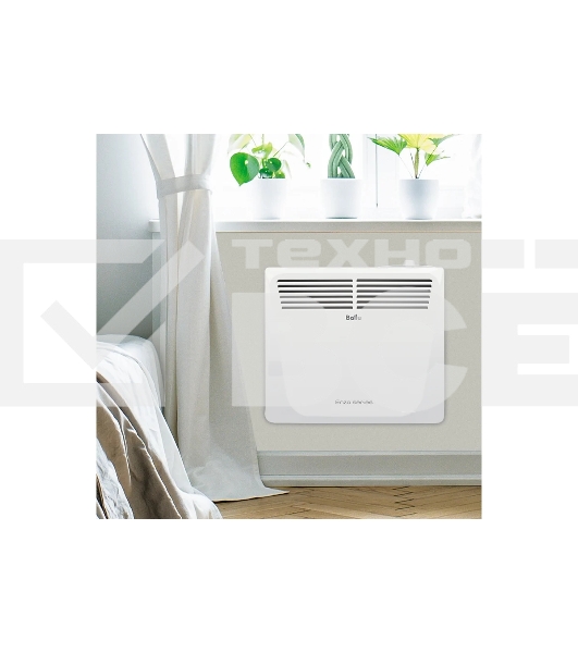 Конвектор Ballu Enzo BEC/EZMR-1500 белый, 1500 Вт, 20 м2, термостат