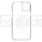 Чехол Nature TPU Pro Magnetic Case, белый, (AP IP15), фото5