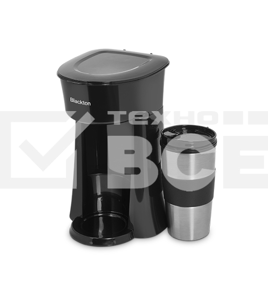 Кофеварка капельная Blackton Bt CM1114 черный/стальной, исп. кофе - молотый, 0,36 л, 650 Вт