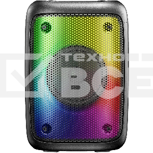 Портативная колонка Hyundai H-PS1006 черный 30 Вт 1.0 BT 10м 1500mAh