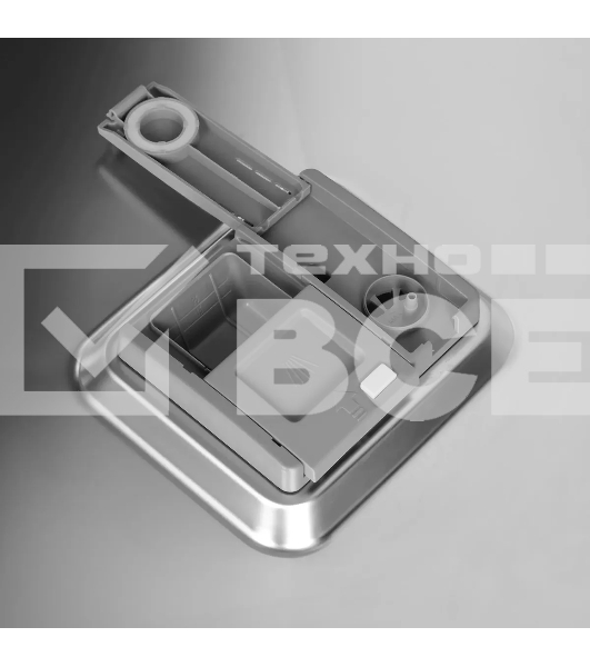 Встраиваемая посудомоечная машина Hyundai HBD 665 2100 Вт, полноразмерная, загрузка 16 комплектов, нержавеющая сталь