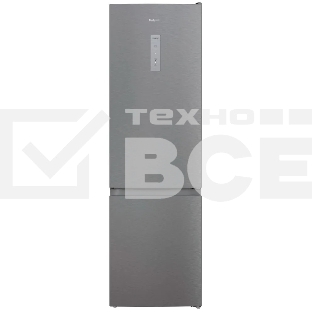 Холодильник Hotpoint HT5200MX (R) нержавеющая сталь двухкамерный 247/78л морозилка снизу, No Frost